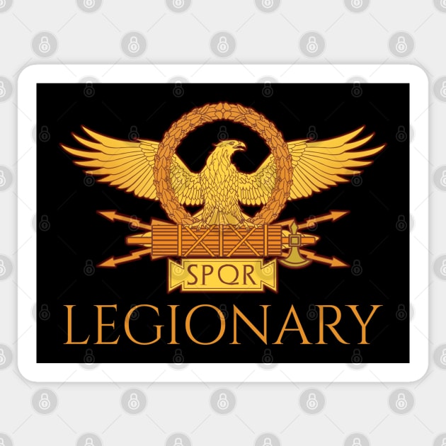 Legionary - Ancient Roman Legion Eagle Sticker by Styr Designs